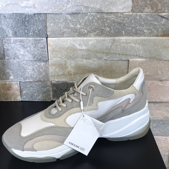 🎁 Geox Women's Kirya Low-Top Sneakers - Picture 8 of 9